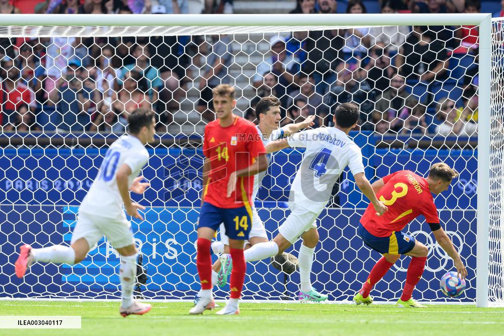 Paris 2024 - Uzbekistan v Spain