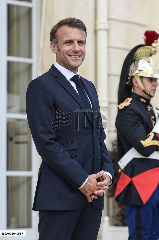Macron Meets Djibouti’s President - Paris