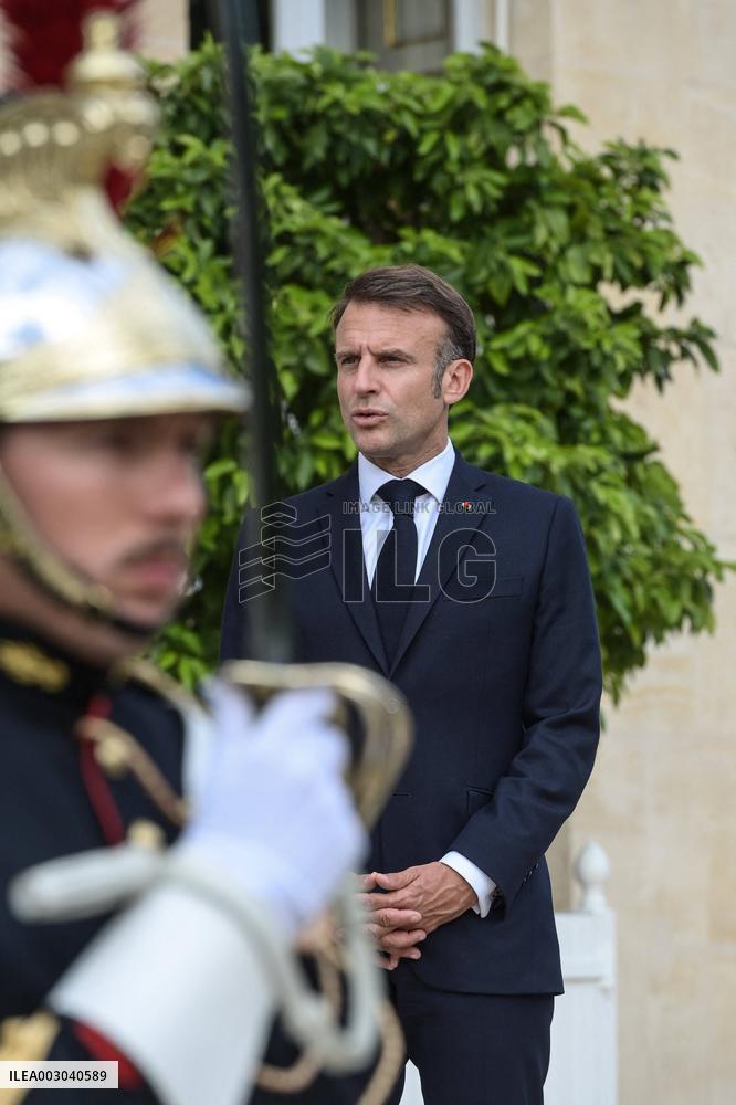 Macron Meets Djibouti’s President - Paris