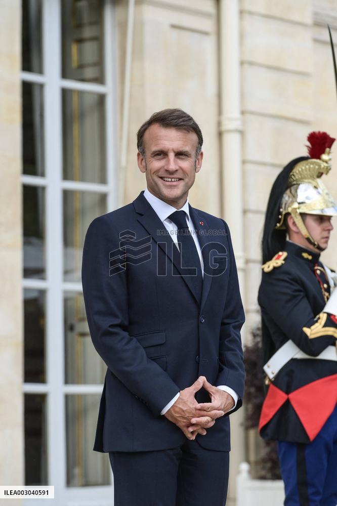 Macron Meets Djibouti’s President - Paris