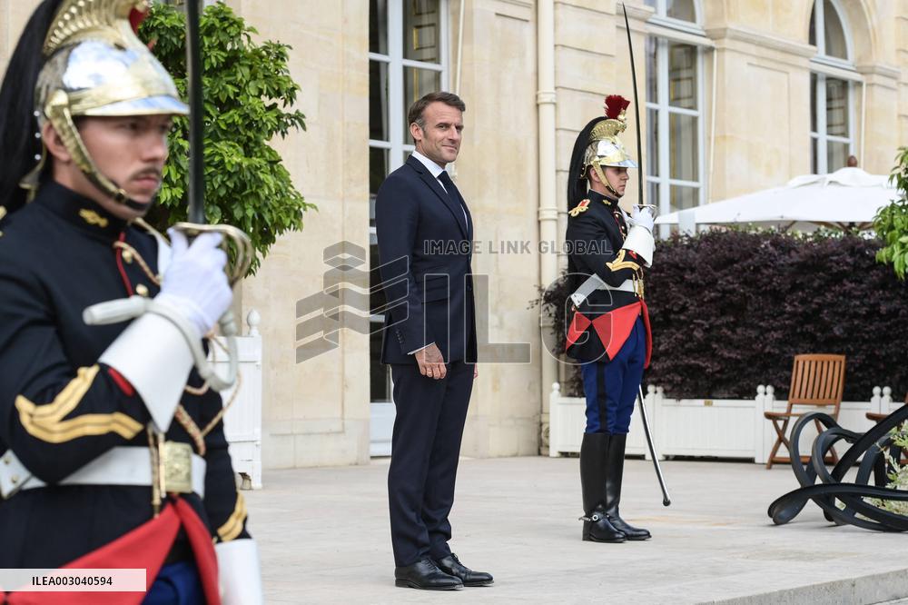 Macron Meets Djibouti’s President - Paris