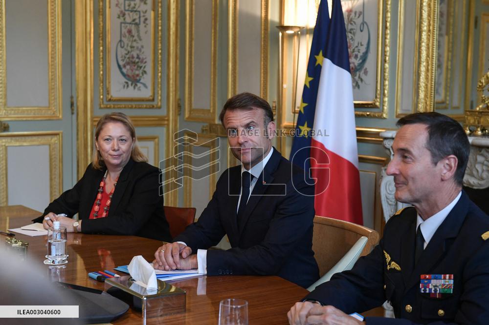 Macron Meets Djibouti’s President - Paris