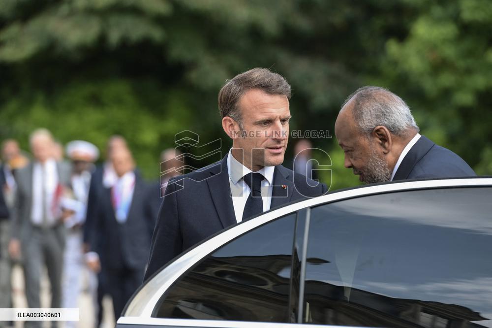 Macron Meets Djibouti’s President - Paris