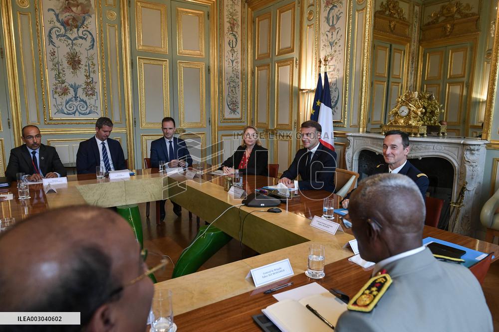 Macron Meets Djibouti’s President - Paris