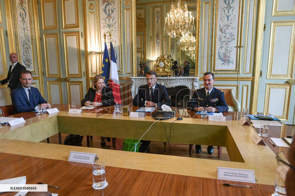 Macron Meets Djibouti’s President - Paris