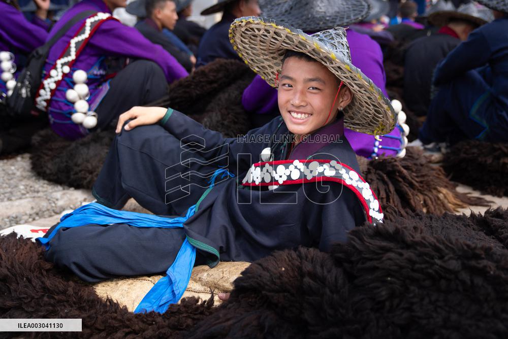 Torch Festival Of Yi Ethnic Group - China