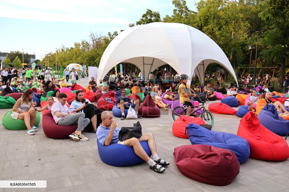 Kyiv fan zone of Paris 2024 Olympics