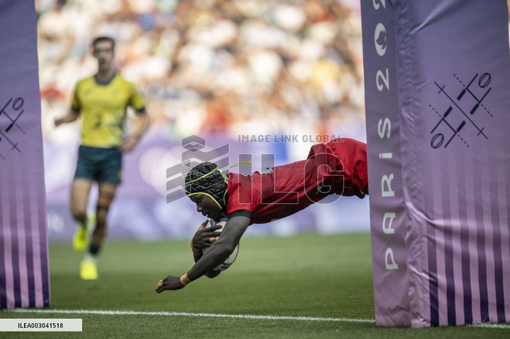 Paris 2024 - Rugby Sevens - Kenya v Australia