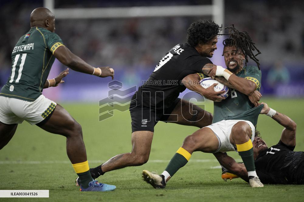 Paris 2024 - Rugby Sevens - New Zeleand v South Africa