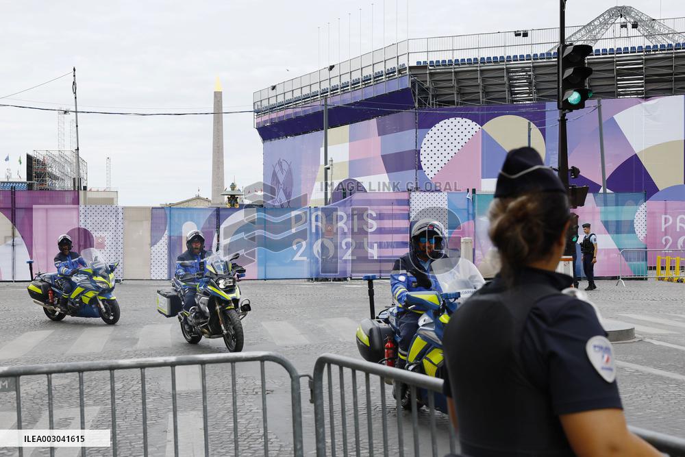 Scene from Paris Olympics