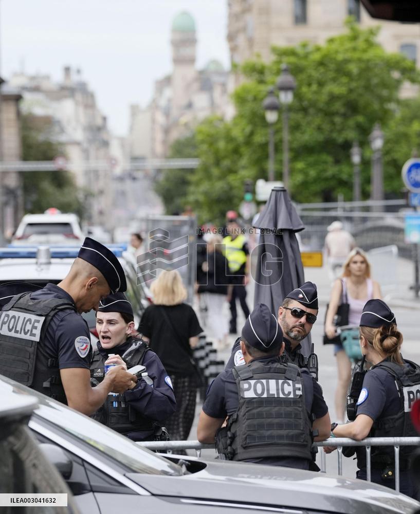 Scene from Paris Olympics