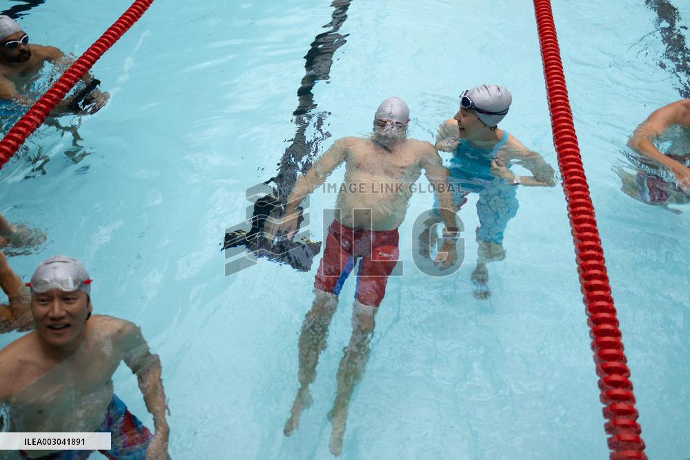 Presentation of Speedo Swimwear - Paris