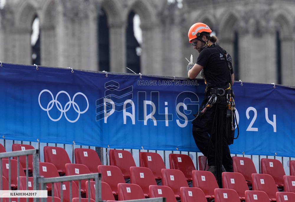 Paris 2024 - 24 Hours Before The Opening Ceremony