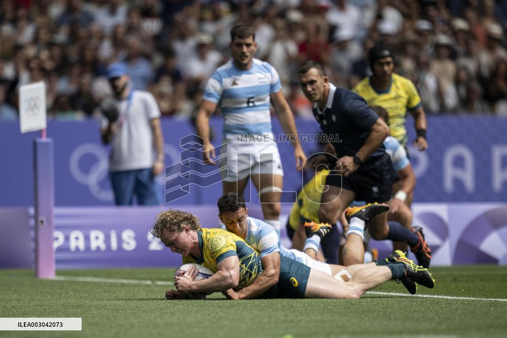 Paris 2024 - Rugby Sevens - Argentina v Australia