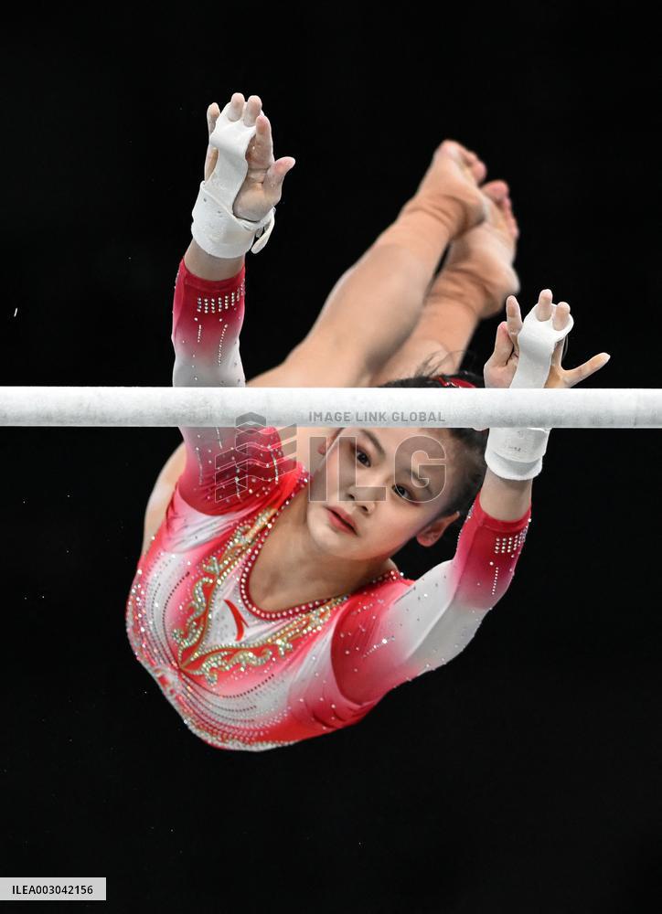 (PARIS2024)FRANCE-PARIS-ARTISTIC GYMNASTICS-TRAINING