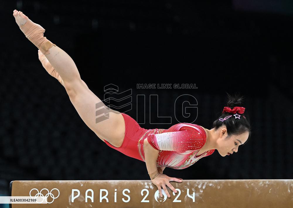 (PARIS2024)FRANCE-PARIS-ARTISTIC GYMNASTICS-TRAINING
