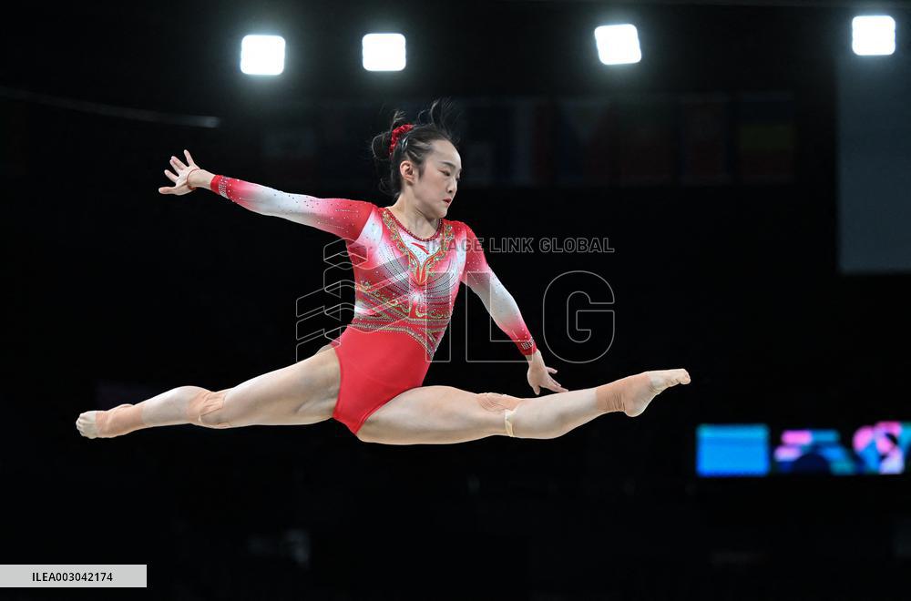 (PARIS2024)FRANCE-PARIS-ARTISTIC GYMNASTICS-TRAINING