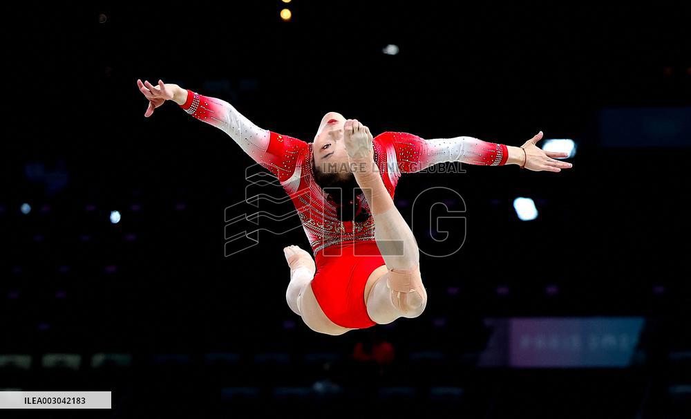 (PARIS2024)FRANCE-PARIS-ARTISTIC GYMNASTICS-TRAINING