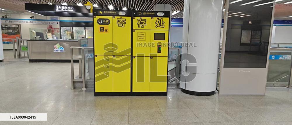 CHINA-SHANGHAI-METRO-LUGGAGE STORAGE (CN)