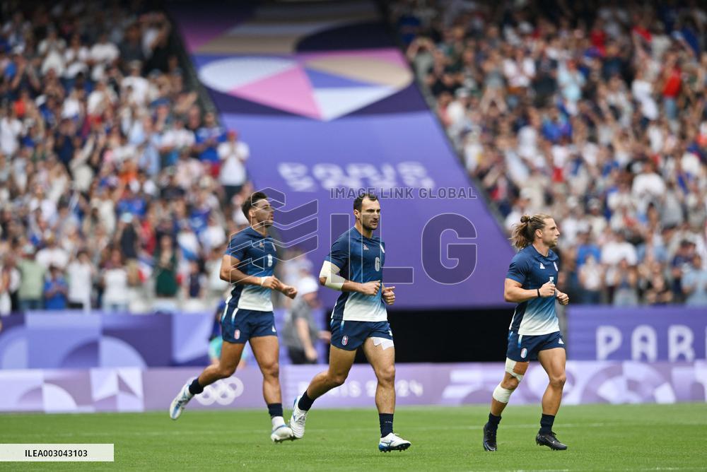 (PARIS2024)FRANCE-PARIS-RUGBY SEVENS-MEN'S POOL