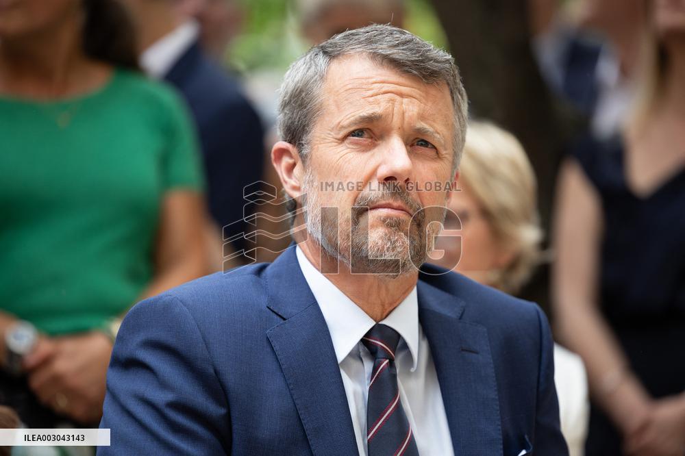 King and Queen of Denmark Inaugurate the Denmark Pavilion - Paris