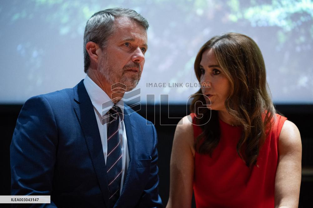 King and Queen of Denmark Inaugurate the Denmark Pavilion - Paris