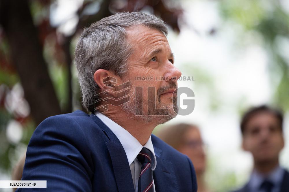 King and Queen of Denmark Inaugurate the Denmark Pavilion - Paris