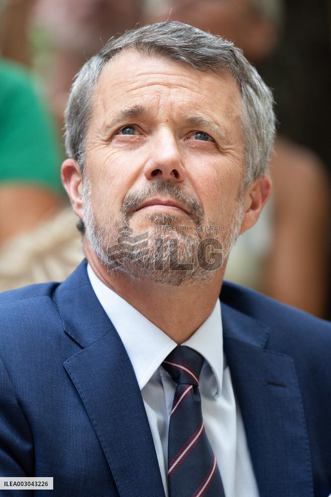 King and Queen of Denmark Inaugurate the Denmark Pavilion - Paris