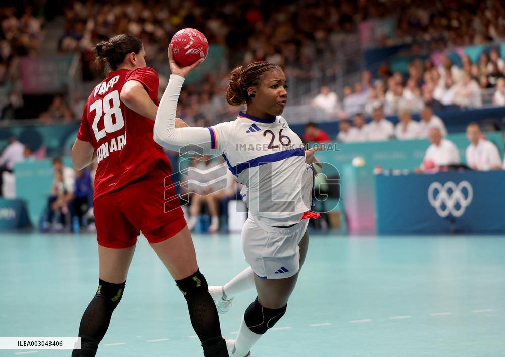 (PARIS2024) FRANCE-PARIS-HANDBALL-WOMEN-PRELIMINARY ROUND-FRA VS HUN