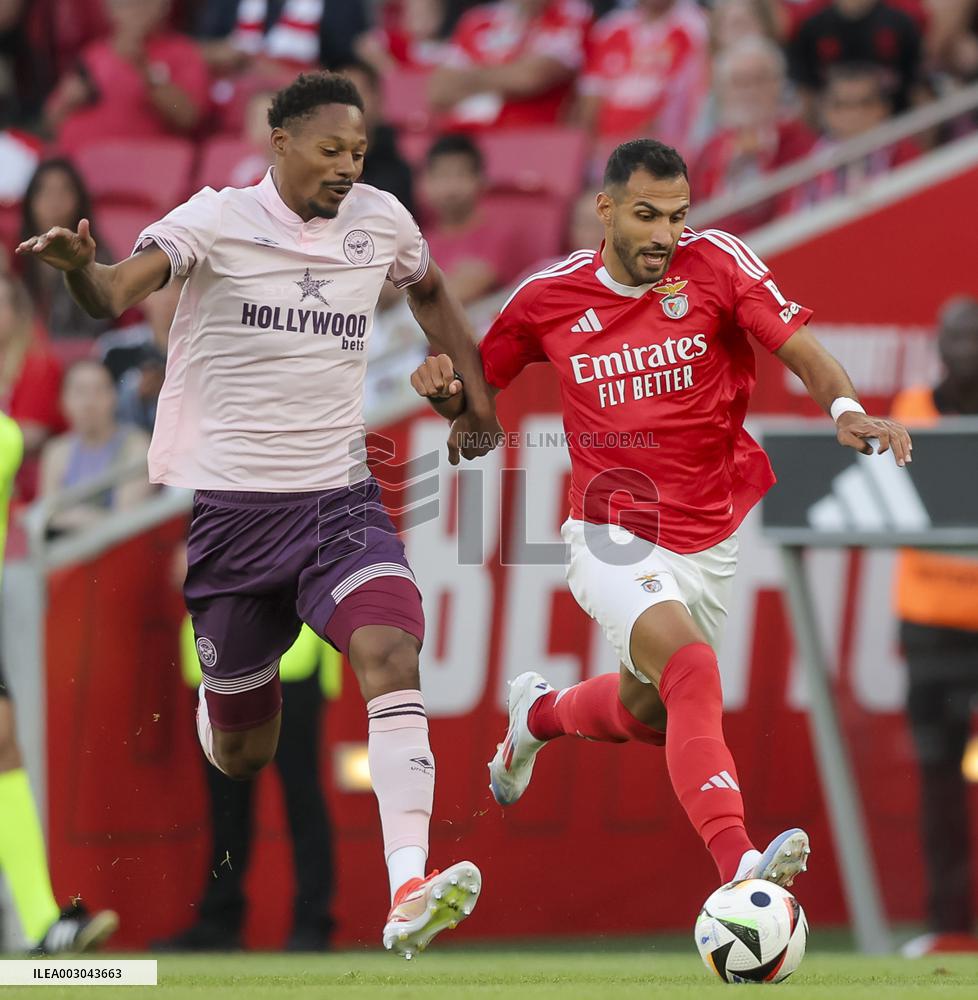 Football: Benfica vs Brentford