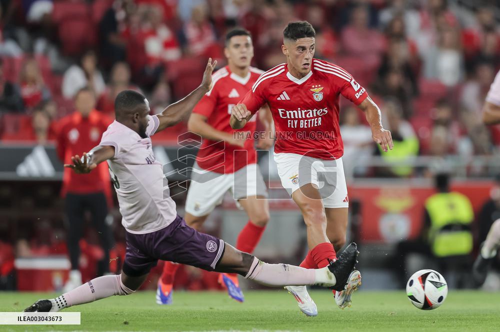 Football: Benfica vs Brentford