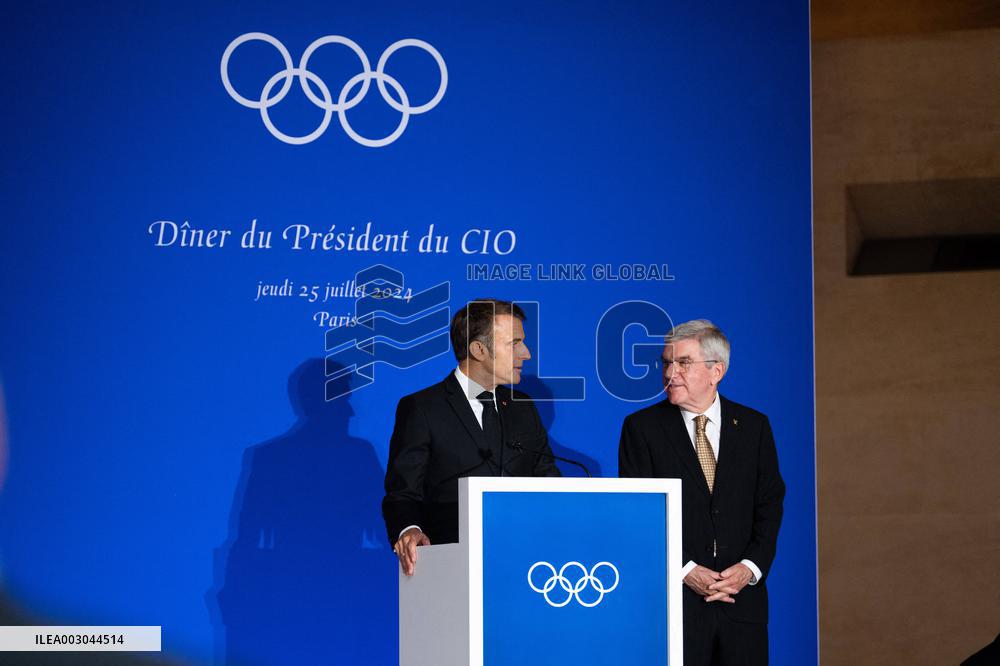 Paris 2024 - IOC Hosts Gala Dinner