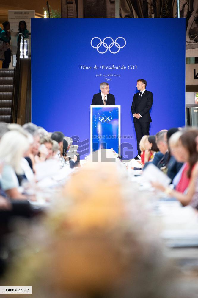 Paris 2024 - IOC Hosts Gala Dinner