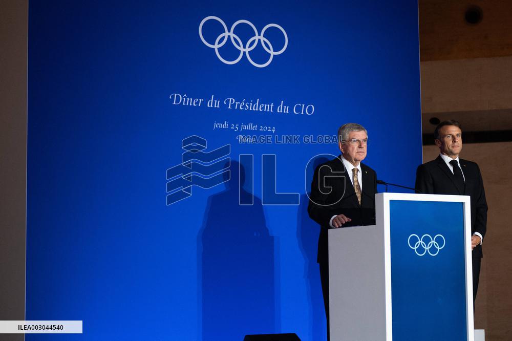 Paris 2024 - IOC Hosts Gala Dinner