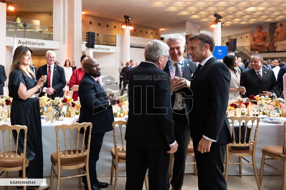 Paris 2024 - IOC Hosts Gala Dinner