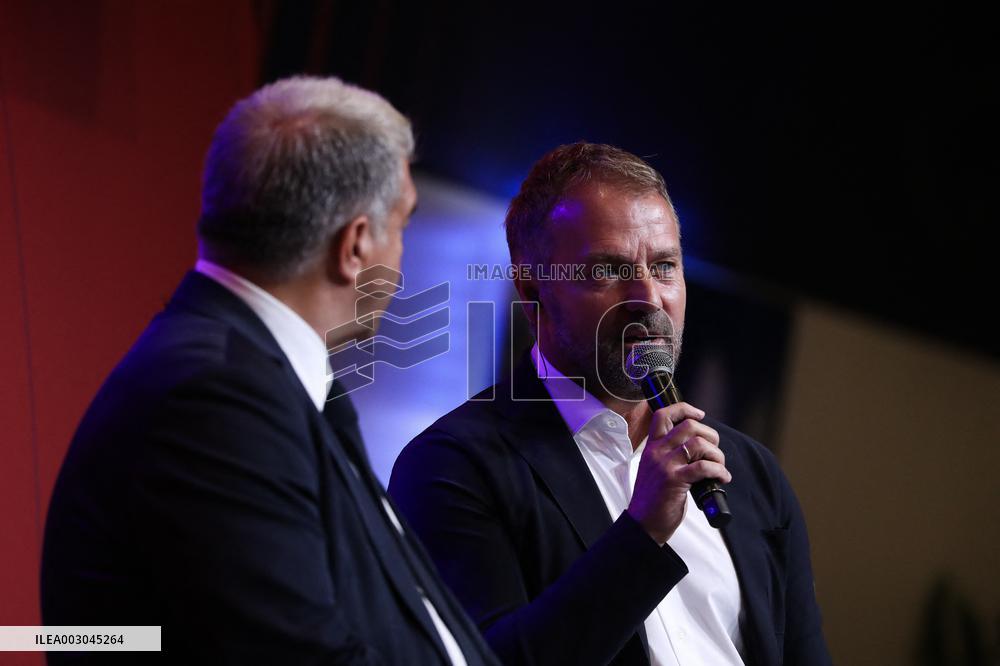 FC Barcelona's New Coach Hansi Flick Presentation - Barcelona