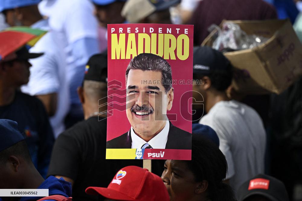 VENEZUELA-CARACAS-PRESIDENTIAL ELECTION-MADURO