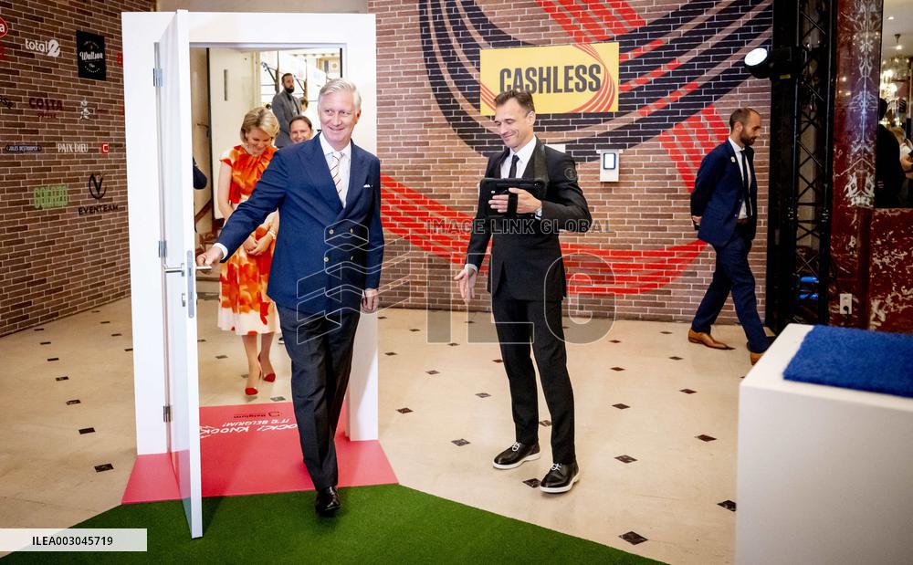 Royals At Lotto Belgium HouseOpening - Paris