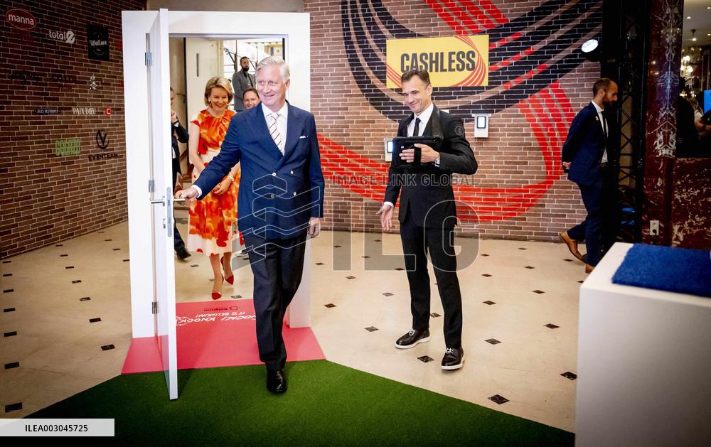 Royals At Lotto Belgium HouseOpening - Paris