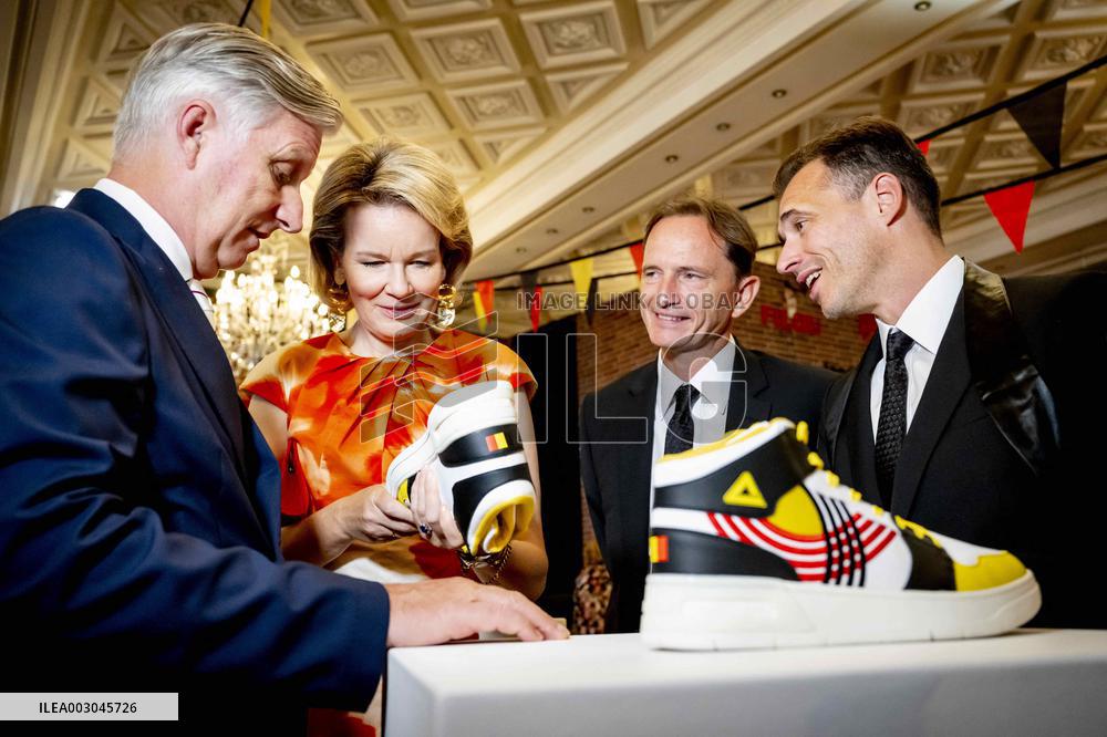 Royals At Lotto Belgium HouseOpening - Paris