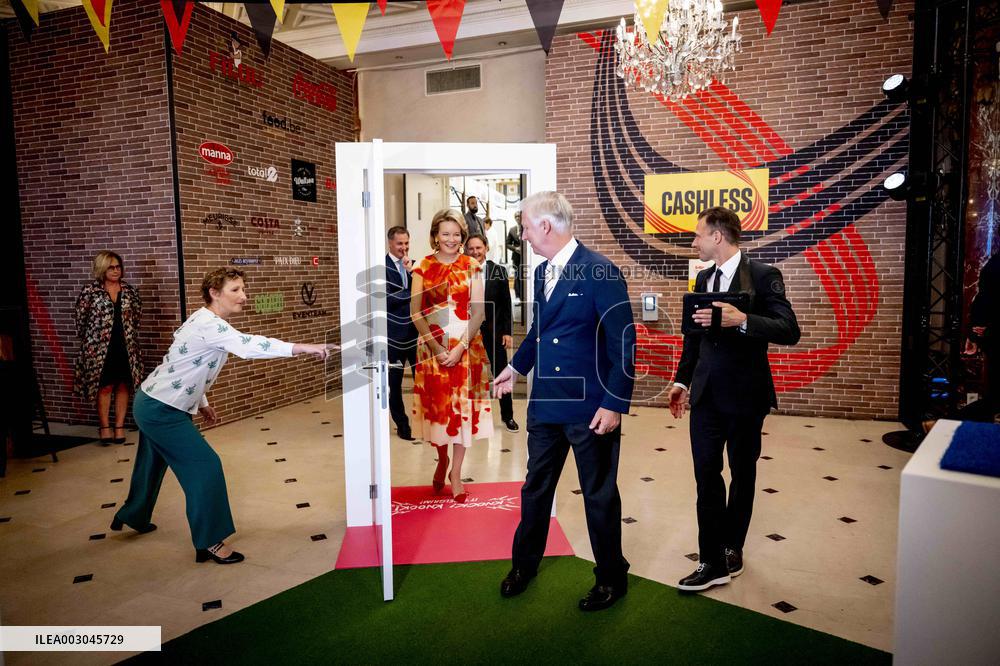 Royals At Lotto Belgium HouseOpening - Paris