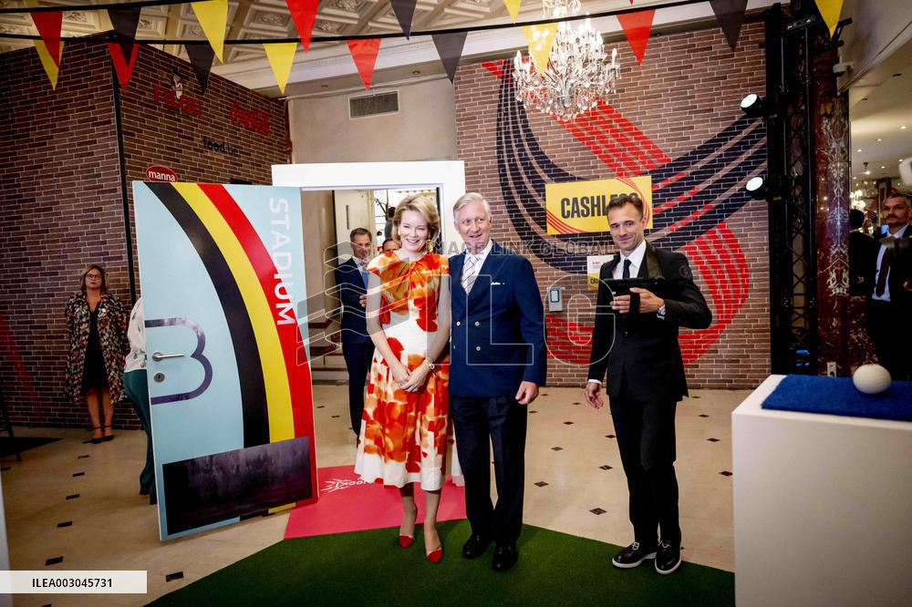 Royals At Lotto Belgium HouseOpening - Paris