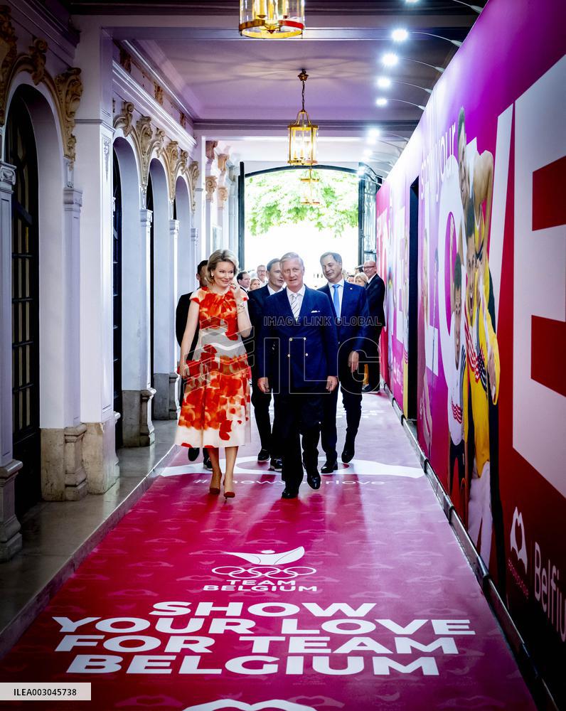 Royals At Lotto Belgium HouseOpening - Paris