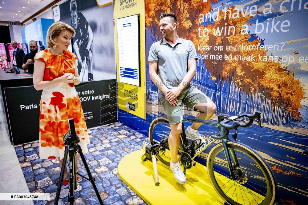 Royals At Lotto Belgium HouseOpening - Paris