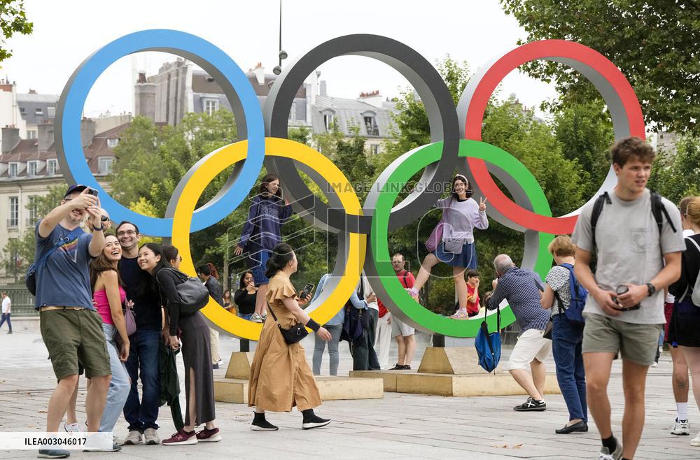 Scene from Paris Olympics