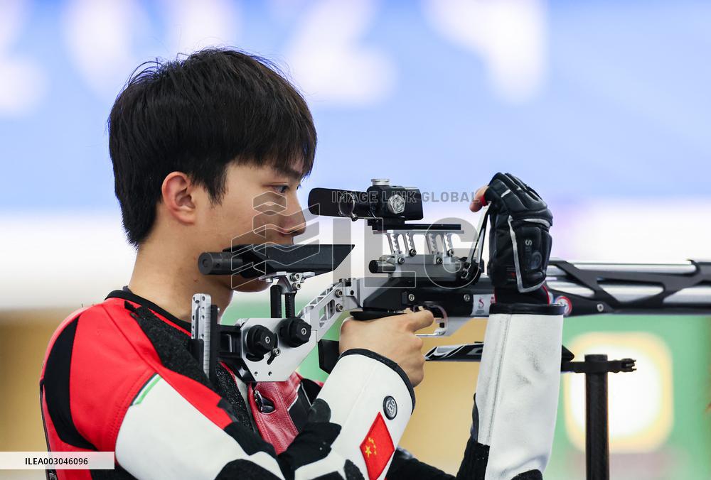 (PARIS2024)FRANCE-CHATEAUROUX-SHOOTING-TRAINING