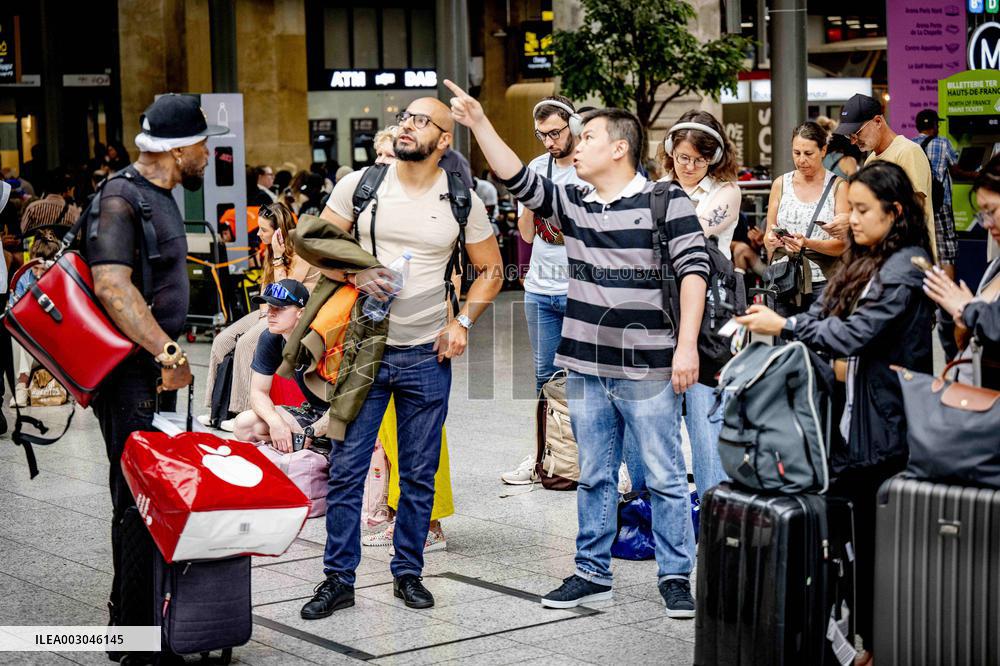 Massive Attack Halts Trains Across France