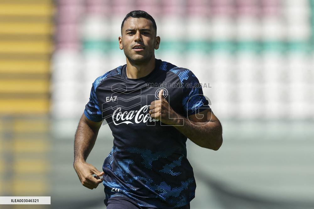 Italian soccer Serie A match - Napoli - Press Conference and Training