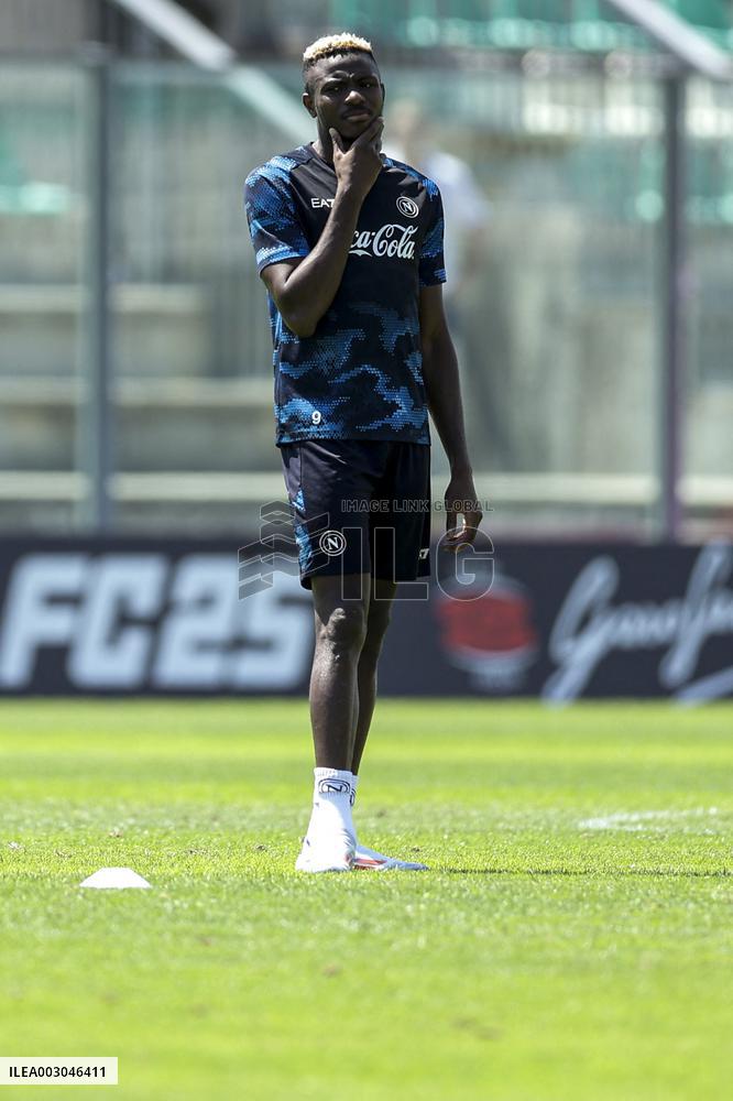 Italian soccer Serie A match - Napoli - Press Conference and Training