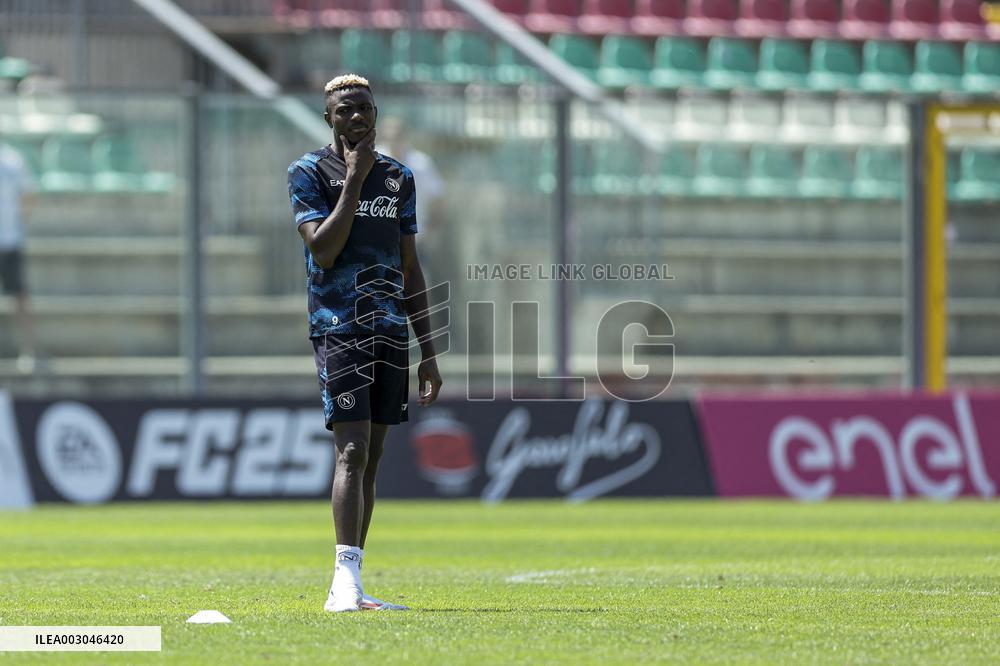 Italian soccer Serie A match - Napoli - Press Conference and Training